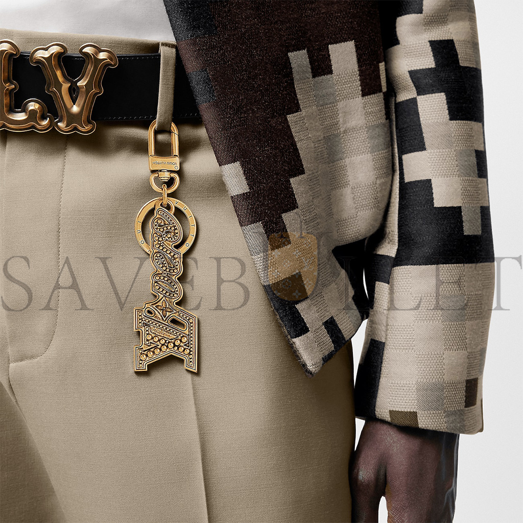 LOUIS VUITTON LOVERS STUDS BAG CHARM & KEY HOLDER M01755